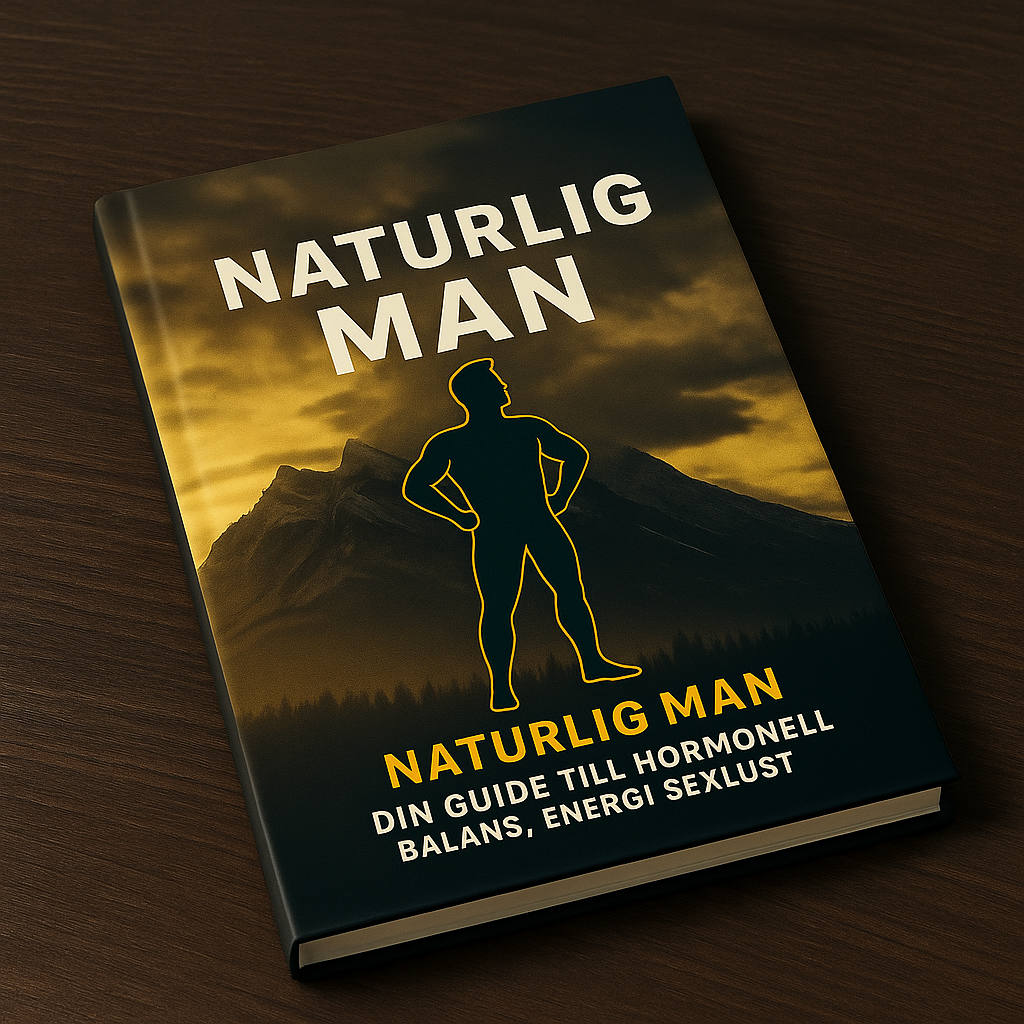 Naturlig man – Din guide till hormonell balans, energi, fokus och sexlust (E-Bok)